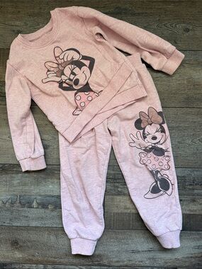 Disney Pink Minnie Mouse Two-Piece Set